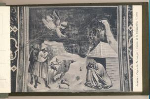 Padova, Padua; Cappella Scrovegni - RÉGI képeslapfüzet 17 db képeslappal / pre-1945 poscard booklet ...