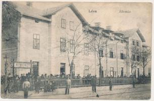 1905 Léva, Levice; vasútállomás / railway station (fa)