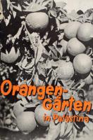 Orangengarten in Palastina. Tel Aviv, 1933, tűzött kötés, német nyelven.