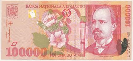 Románia 1998. 100.000L T:F szép papír Romania 1998. 100.000 Lei C:F fine paper Krause P#110