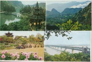 KÍNA - 45 db modern postatiszta képeslap / CHINA - 45 modern unused Chinese postcards