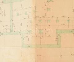 cca 10 darab régi tervrajz klf méretben és állapotban