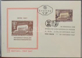 Ausztria 1953-1989 szinte komplett FDC gyűjtemény, sok alkalmi boríték variációval, kevés duplummal, jó állapotban 13 db FDC berakóban (egyenként 100 férőhelyesek). Min 1.200 db FDC