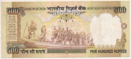 India 2000-2004. 500R T:F
India 2000-2004. 500 Rupees C:F 
Krause P#93