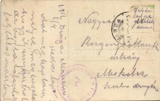 1916 WWI German Navy (Kaiserliche Marine), SMS Oldenburg mariner + "K.u.K. Epidemiespital in de...