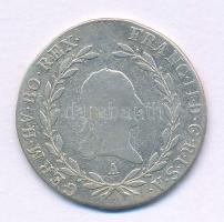 Ausztria 1803A 20kr Ag "I. Ferenc" T:F Austria 1803A 20 Kreuzer Ag "Franz I" C:F...