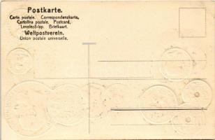 Belgien - Münzenkarte und Handelsflagge / Belgium - Dombornyomott érmék és zászló / Belgium - Emboss...