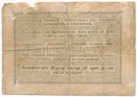 1848. 1Ft "Kossuth bankó" T:VG kis papírhiány Adamo G104