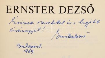 Fábián Imre: Ernster Dezső. Bp., 1969, Zeneműkiadó. Egészvászon kötés, papír védőborítóval, Ernster ...