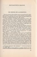 Fankhauser, Alfred:
Magie. Versuch einer astrologischen Lebensdeutung.
Zürich-Leipzig, (1934). Ore...
