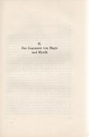 Ferger, N.:
Magie und Mystik. Gegensatz und Zusammenhang.
Zürich-Leipzig, (1935). Max Niehans Verl...