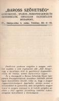 A Baross Szövetség kedvezményes vásárlási címjegyzéke 1936.
Budapest, 1936. Baross Szövetség (Attil...