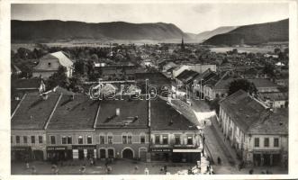 Rozsnyó with synagogue and the shops of Sándor Róth, József Steinner and Lajos Neumann