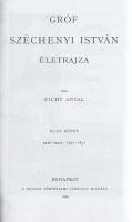 Zichy Antal: 
Gróf Széchenyi István életrajza. Első kötet. I: 1791-1831. II: 1831-1845.
Budapest, ...
