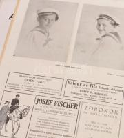 cca 1920-1930 Női magazin és társasági lap tétel, Magyar Uriasszonyok Lapja, Társaság. kb 40 db