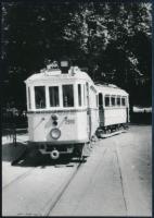 Budapesti villamosok, nem publikált fotók, 5 db későbbi nagyítás, 10×15 cm