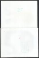 cca 1960-1970 Balla Demeter (1931-2017): Iskolai felvételek, ballagás, stb., 11 db fotó, pecséttel j...