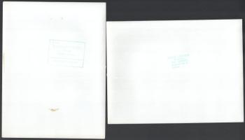 cca 1960-1970 Balla Demeter (1931-2017): Iskolai felvételek, ballagás, stb., 11 db fotó, pecséttel j...