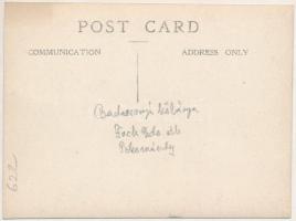 Badacsony, kőbánya iparvasúti sínnel, Pokomándy és Fock Ede. photo (11,6 x 8,5 cm)