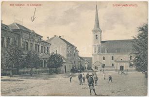 1910 Székelyudvarhely, Odorheiu Secuiesc; Református templom és kollégium. Sterba Ödön kiadása / church and boarding school (EK)