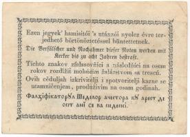 1849. 30kr "Kossuth bankó" T:F folt Adamo G103