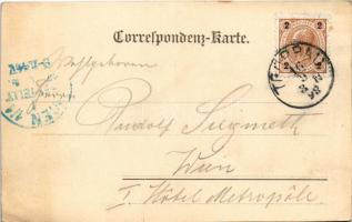 1899 (Vorläufer) Opava, Troppau; Nordbahnhof / railway station (EK)