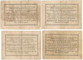 1849. 30kr "Kossuth bankó" (4x) T:VG folt Adamo G103