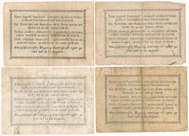 1849. 30kr "Kossuth bankó" (4x) T:VG folt Adamo G103