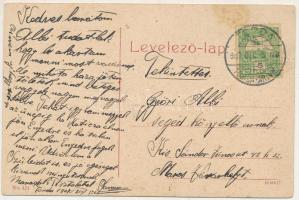 1907 Torda, Turda; M. kir. pénzügyigazgatóság és postahivatal, Kovrig M. és Társa, Bernád Antal üzle...