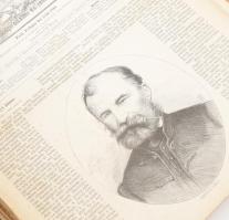 1868 Magyarország és a nagyvilág c. lap 24 db újság az évfolyamból. nagy méretű városképes és híres ...