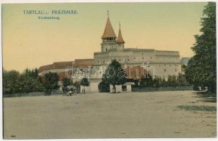 1914 Prázsmár, Tartlau, Presmer, Prejmer; Kirchenburg / Erődtemplom. Moritz Farkas kiadása / castle church (EK)