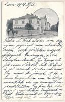 1921 Zavar, Savar, Zawar (Pozsony megye); Mailáth kastély. Tulajdonos leve / castle. Owner&#039;s letter (EK)