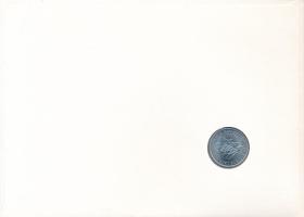 Nyugat-afrikai Államok 1976. 1Fr Al "Egyenlítői Guinea" érmés borítékban, bélyeggel és bél...