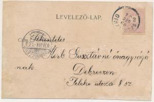 1899 (Vorläufer) Székelyhíd, Sacueni; Posta hivatal, Járásbíróság, gyógyszertár / post office, count...