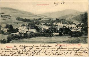 1905 Stósz, Stoósz, Stós; bányaváros. Wlaszlovits Gusztáv 1303. / mine town