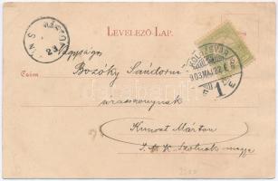 1903 Kolozsvár, Cluj; New York szálloda, Csiky Mihály üzlete / hotel, shops (r)