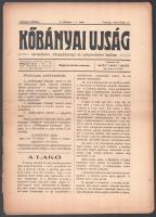 1909 A Kőbányai Újság 11db száma
