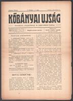 1909 A Kőbányai Újság 11db száma
