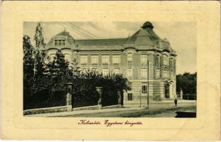 Kolozsvár, Cluj; Egyetemi könyvtár. W.L. Bp. 6384. 1910. / university library (fl)