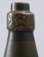 Retro iparművész váza. Jelzés nélkül, kopással, m: 31,5 cm