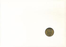 Csehszlovákia 1985. 1K Al-bronz felbélyegzett borítékban, bélyegzéssel, német nyelvű leírással T:AU ...