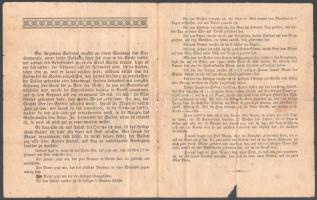 cca 1870 [A francia kártya értelmezése] Auslegung der franzőzischen Karten. Budapest, Bagó & Soh...