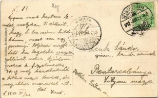 1912 Hegybánya, Pjerg, Piarg, Siegelsberg, Stiavnické Bane (Selmecbánya, Banská Stiavnica); zárda. G...