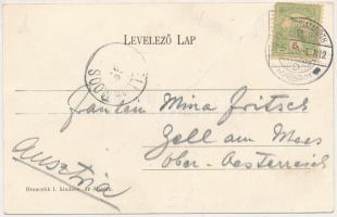 1905 Aranyosmarót, Zlaté Moravce; könyv és papírkereskedés, Rákovszky István üzlete. Brunczlik I. ki...