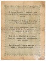 1848. 2Ft "Kossuth bankó" T:VG,G szakadás Adamo G105