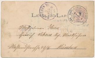 1898 (Vorläufer) Marosvásárhely, Targu Mures; Fő tér, Székelyföldi iparmúzeum, Református kollégium,...