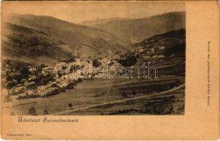 Szomolnok, Schmölnitz, Smolník; látkép. Breitner Mór kiadása / general view (EK)