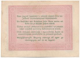 1848. 5Ft "Kossuth bankó" vörösesbarna nyomat T:F szép papír Adamo G109