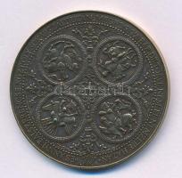 Bognár György (1944-) 1996. "Millecentenárium" bronz emlékérem (42,5mm) T:AU