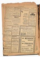 1919 Esztergomi Friss Ujság politikai napilap 56 db száma, 1919. január-október, benne többek közt a...